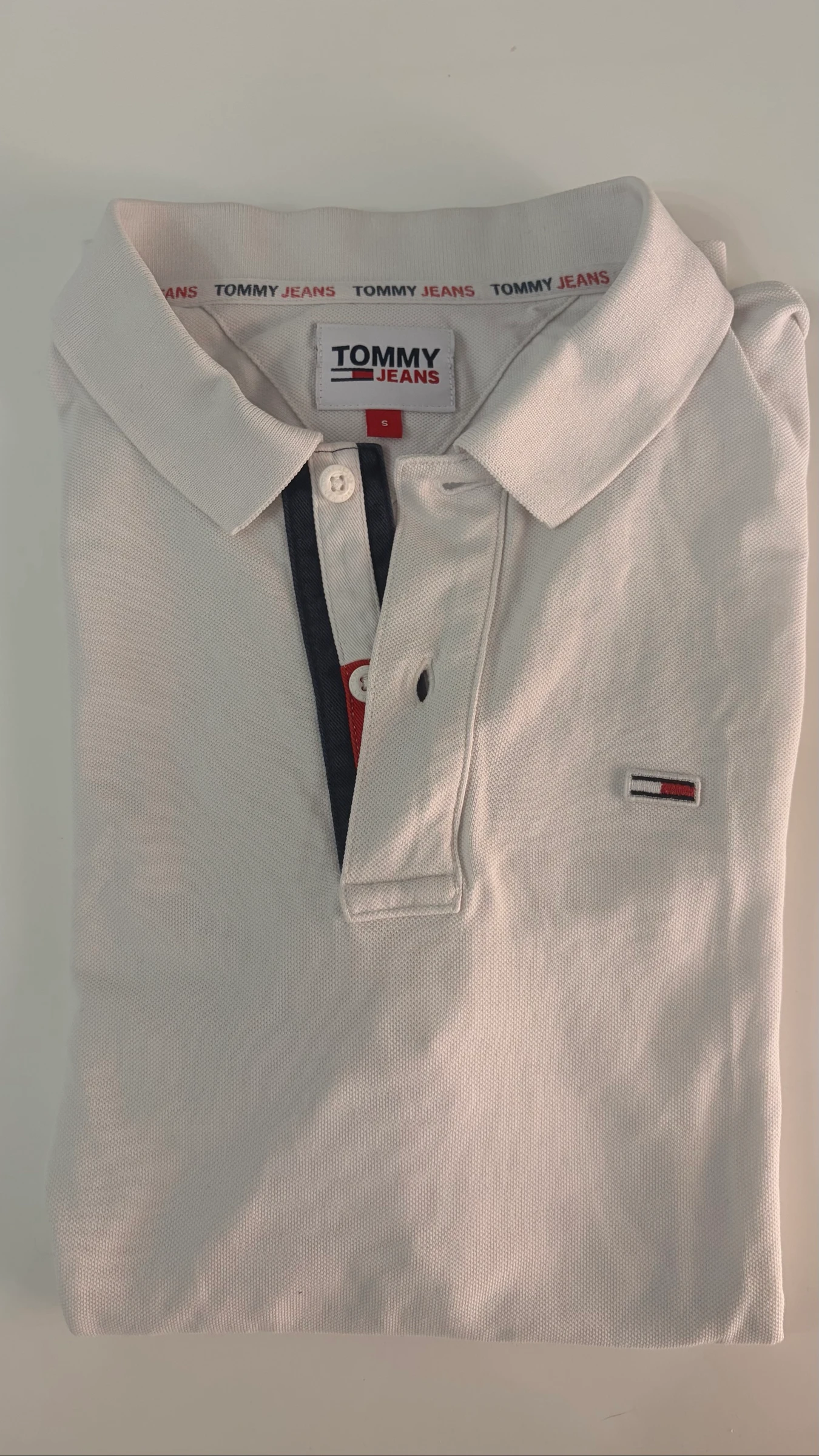 Polo Tommy Hilfiger homme blanc taille S – Logo brodé –  bon état